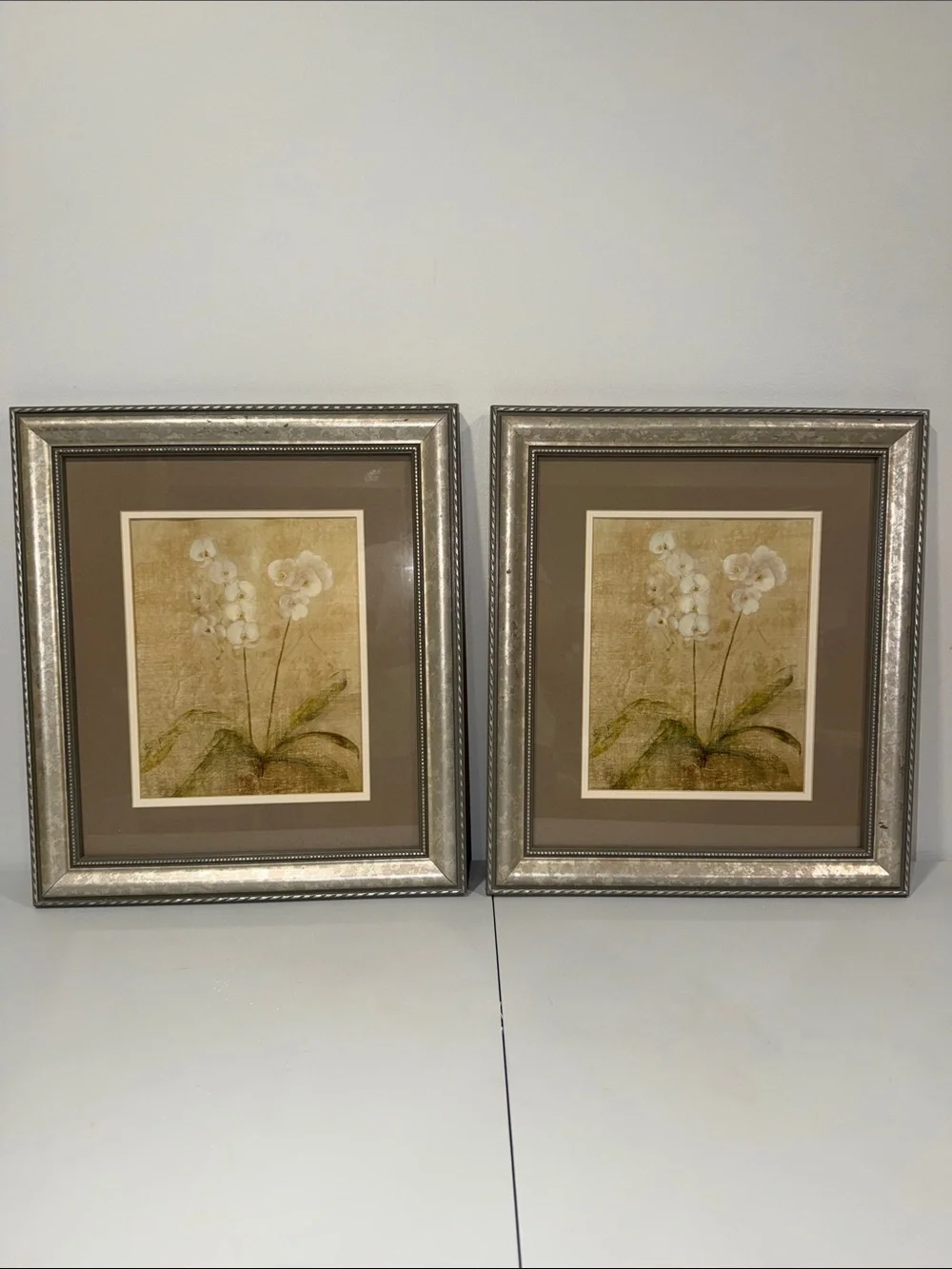 Cheri Blum Orchid Matching Framed Art Prints x 2